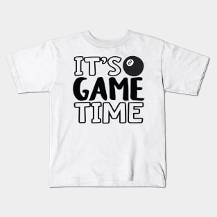 "It's Game Time", Pool Kids T-Shirt